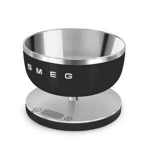 Smeg 50's Style Digital Kitchen Scales - Matte Black | KSC01BLMWW