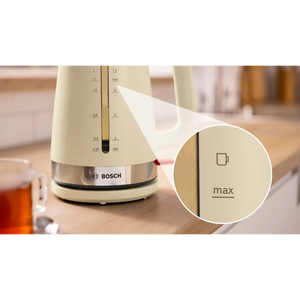 Bosch MyMoment 1.7 Litre Kettle - Cream  | TWK4M227GB