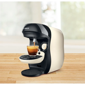 Bosch Tassimo Happy Pod Coffee Machine - Cream/Black | TAS1007GB