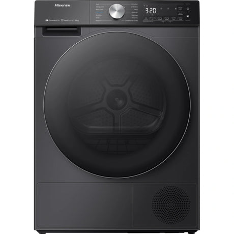 Hisense 10kg Heat Pump Tumble Dryer with Wifi - Black | DH5S102BB
