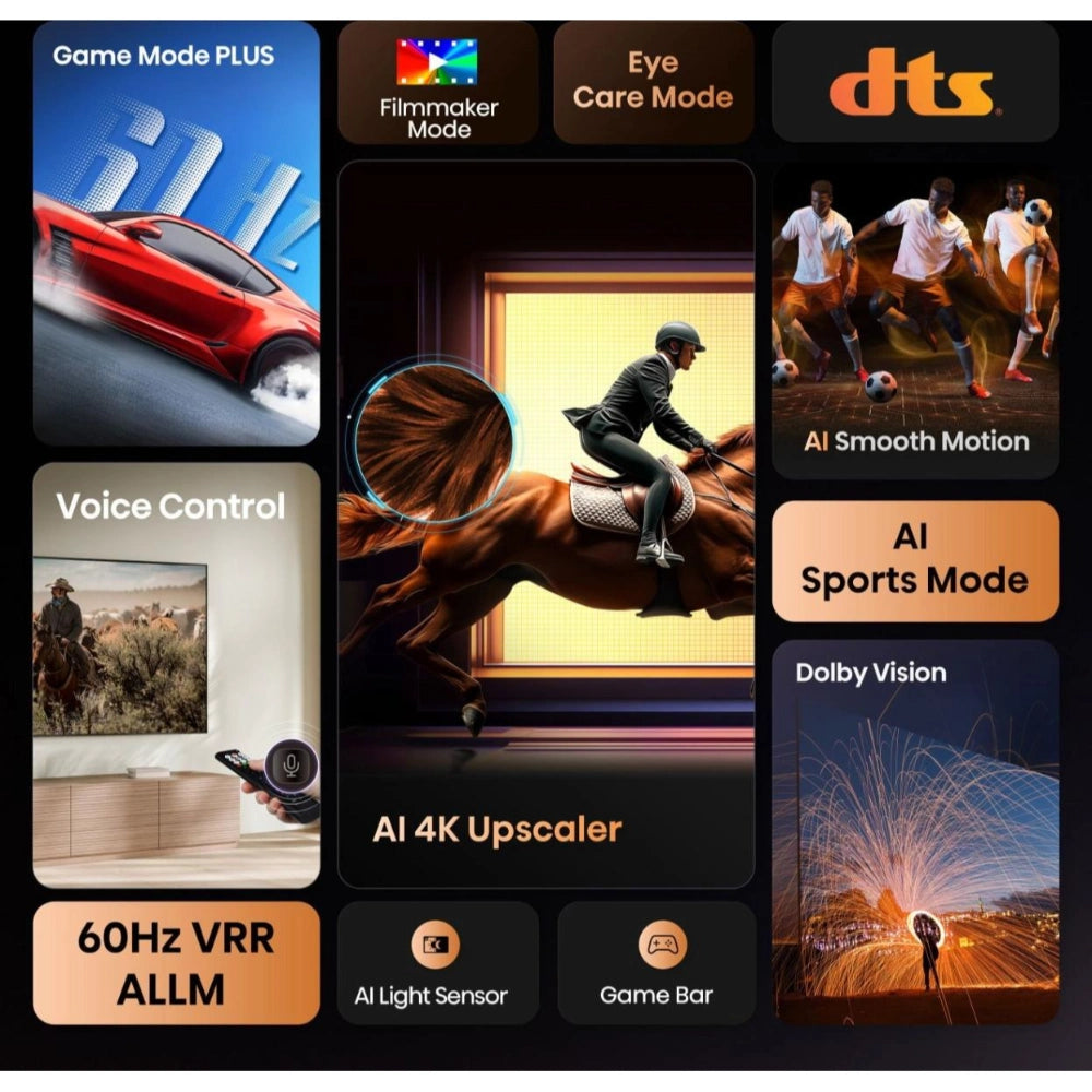 Hisense A6Q 50 Inch LED 4K HDR Smart TV | 50A61Q