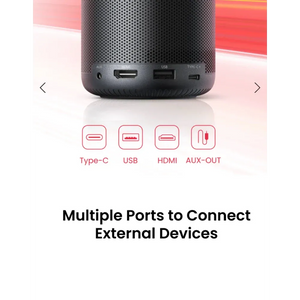 Nebula Capsule 3 1080p Mini Portable Projector with Stand - Black | N2425212