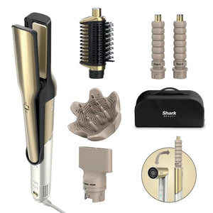 Shark Glam Straight, Waves and Curls Multi Styler - Gold | HD6052SUK