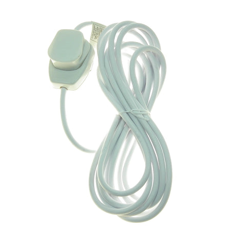 Powermaster 1 Gang 5 Metre Extension Lead - White