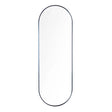 Tara Lane Modena Pill Shape Wall Mirror 40cm x 120cm - Black