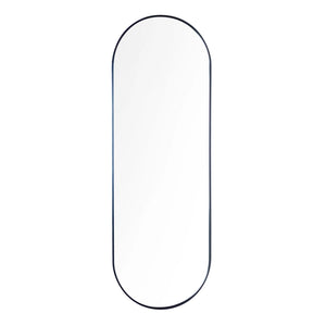 Tara Lane Modena Pill Shape Wall Mirror 40cm x 120cm - Black