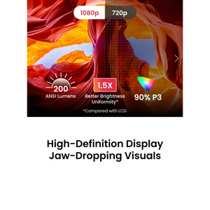 Nebula Capsule 3 1080p Mini Portable Projector with Stand - Black | N2425212