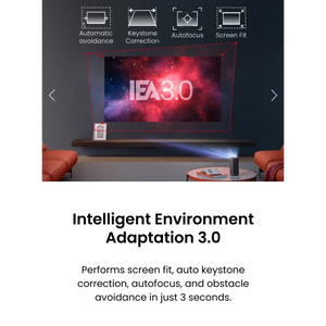 Nebula Capsule 3 1080p Mini Portable Projector with Stand - Black | N2425212