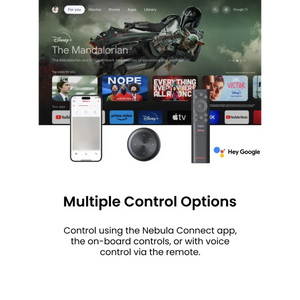 Nebula Capsule 3 1080p Mini Portable Projector with Stand - Black | N2425212