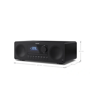 Sharp Tokyo All In One Dab System FM Radio - Black | SXL-B720