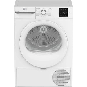 Beko 8kg Heat Pump Freestanding Sensor Dryer - White