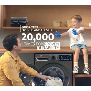 Beko Integrated WiFi 9 kg 1400 Spin Washing Machine - White | WTIK94121F