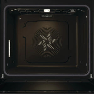 Hisense Hi6 BlackLine AirFry Electric Pyrolytic Steam Smart Single Oven - Jet Black | BSA66346PDBGUK