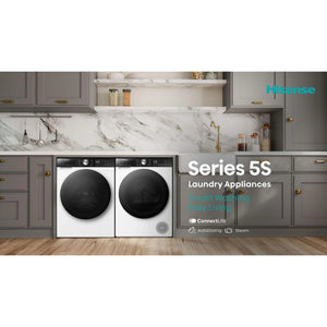 Hisense 10kg Heat Pump Tumble Dryer with Wifi - Black | DH5S102BB