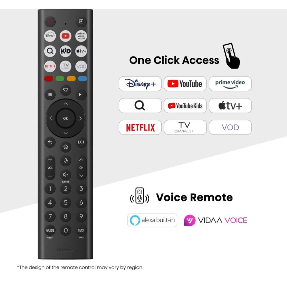 Hisense A6Q 50 Inch LED 4K HDR Smart TV | 50A61Q