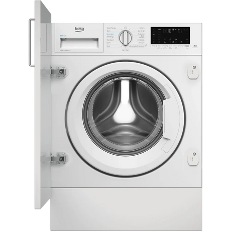 Beko Integrated WiFi 9 kg 1400 Spin Washing Machine - White | WTIK94121F