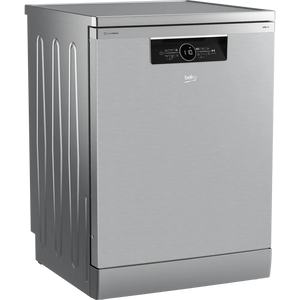 Beko 16 Place Freestanding 60cm Dishwasher - Stainless Steel | BDFN36640CX
