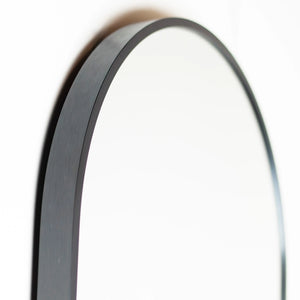Tara Lane Modena Arch Wall Mirror 40cm x 120cm - Black | TL7231