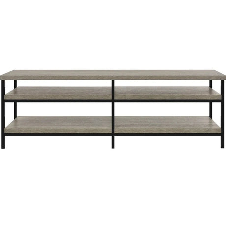 Ameriwood Home Elmwood TV Stand for 60 Inch TV - Grey Oak 