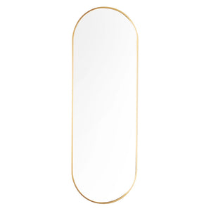 Tara Lane Modena Pill Shape Mirror 40cm x 120cm - Gold | TL7232