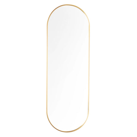 Tara Lane Modena Pill Shape Mirror 40cm x 120cm - Gold | TL7232