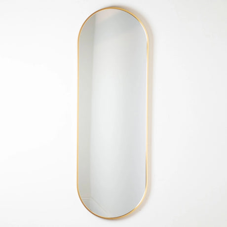 Tara Lane Modena Pill Shape Mirror 40cm x 120cm - Gold | TL7232