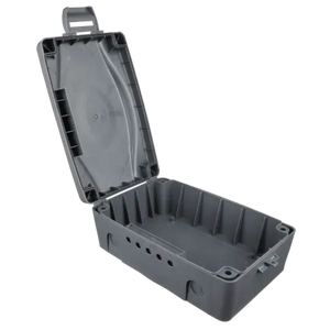 Masterplug Weatherproof Outdoor Electric Box - Grey | WBX-MS