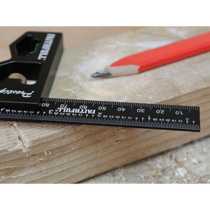 Faithfull Prestige Combination Square Twin Pack 150mm (6in) & 300mm (12in) | XMS22SQTWIN