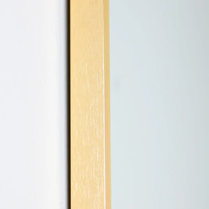 Tara Lane Modena Pill Shape Mirror 40cm x 120cm - Gold | TL7232