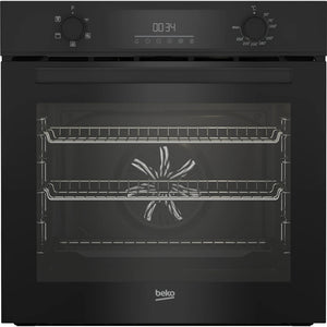 Beko Single Electric Fan Oven 72L - Black | Rated A