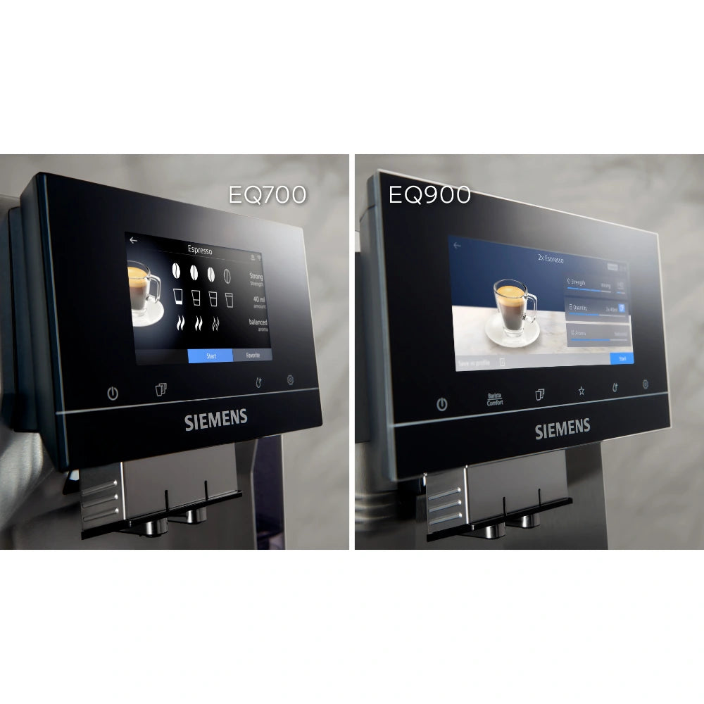 Ex-Display Siemens EQ700 Smart Bean to Cup Coffee Machine - Graphite | TP715GB1