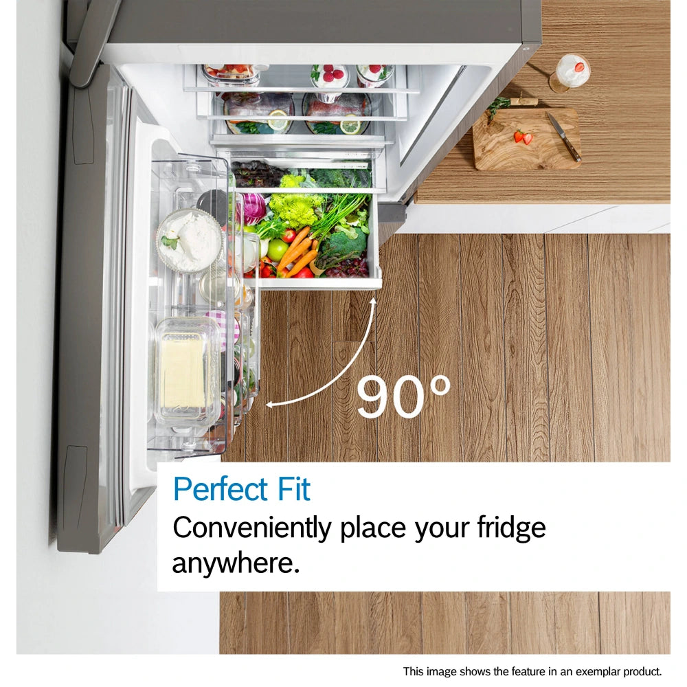Bosch Series 4 70/30 Fridge Freezer - Inox | KGN392LBFG