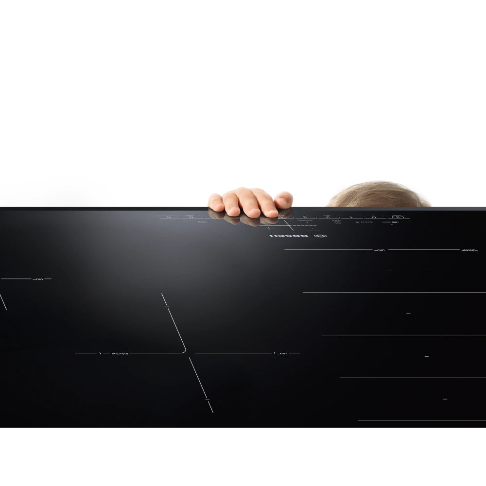 Bosch Series 4 60cm Built-In Induction Hob - Black | PIE631BB5E