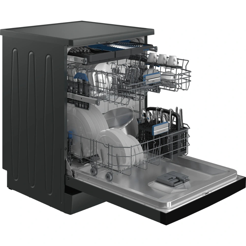 Beko Pro PowerIntense 15 Place 60cm Dishwasher - Anthracite | BDFN36540PA