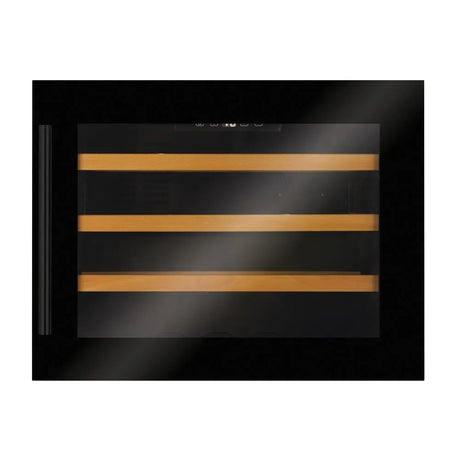CDA 24 Bottle Compact Integrated Wine Cooler - Black | FWV452BL