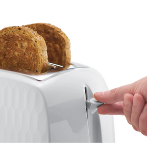 Russell Hobbs Honeycomb 2 Slice Toaster - White | 26060
