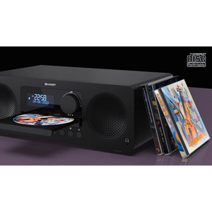 Sharp Tokyo All In One Dab System FM Radio - Black | SXL-B720