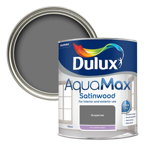 Dulux Aquamax Satinwood Water Based 750ml Wood and Metal Paint - Suspense