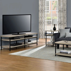 Ameriwood Home Elmwood TV Stand for 60 Inch TV - Grey Oak | 1763096PCOMUK