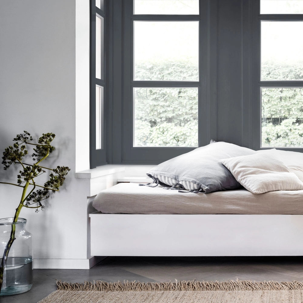 Dulux Aquamax Satinwood Water Based 750ml Wood and Metal Paint - Suspense | 5918728