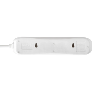 Masterplug 4 Socket 2 Metre Extension Lead - White | BFG210N-MP