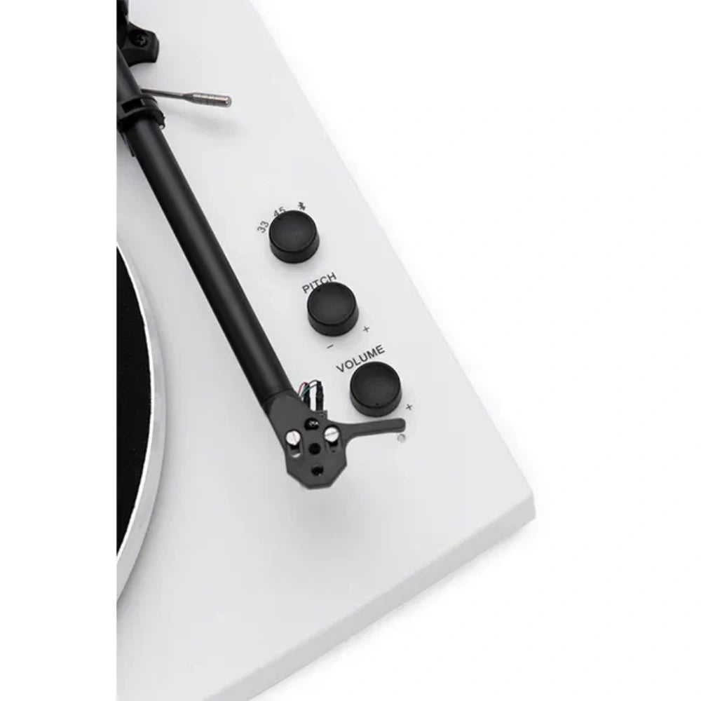 Crosley T150 Bluetooth Record Vinyl Player with Speakers - White | T150C-WH4