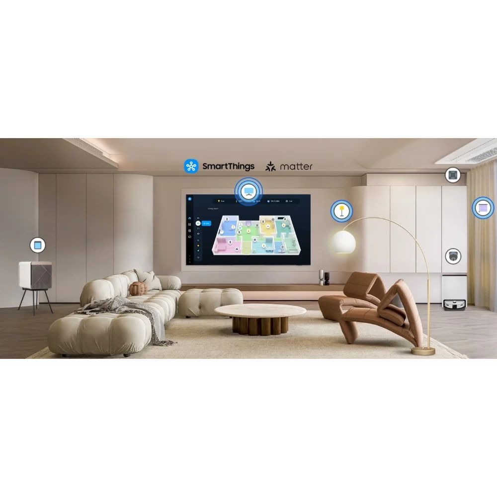 Samsung QEF1 55 Inch 4K HDR QLED Smart TV (2025) | QE55QEF1AUXXU