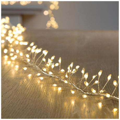 Premier 800 Low Voltage LED Multi-Action Ultrabrights Door Garland Cluster - Warm White | LV191441WW