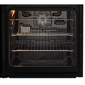 Beko 50cm Double Oven Ceramic Top Electric Cooker - Black | KDVC563AK