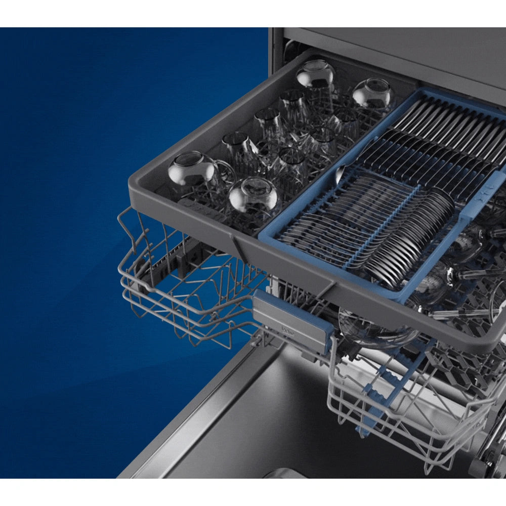Beko Pro PowerIntense 15 Place 60cm Dishwasher - Anthracite | BDFN36540PA