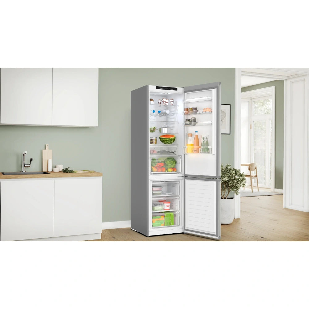 Bosch Series 4 70/30 Fridge Freezer - Inox | KGN392LBFG