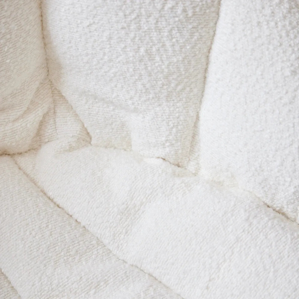 Elephant Boucle Chair Bean Bag - Cream | EBOCRM20