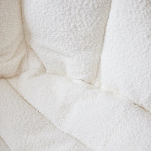 Elephant Boucle Chair Bean Bag - Cream | EBOCRM20