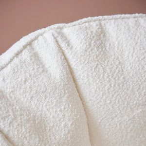 Elephant Boucle Chair Bean Bag - Cream | EBOCRM20